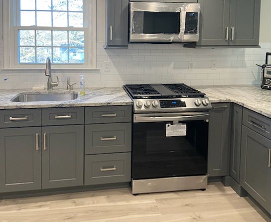 Gray Kitchen Cabinetry from Quality Craftsman Kitchens